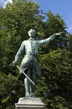 Statue of King Carl Charles XII of Sweden
