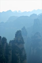 Silhouette of the 'Avatar' mountains