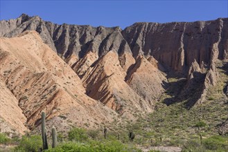 Colourful mountains near Tilcara