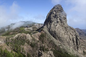 View from the Mirador de Roque Agando onto the Roque de Agando