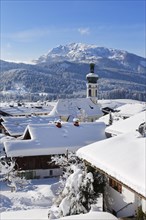 Townscape in winter
