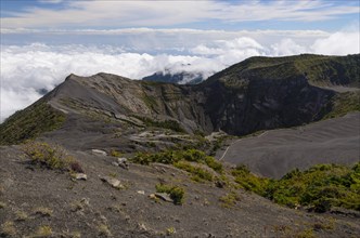 Main crater of the Irazu volcano