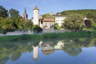 View over the Tauber on the Red Tower