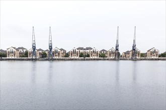 Royal Victoria Dock on the River Thames