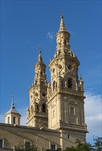 Towers of co-cathedral of Santa Maria de la Redonda