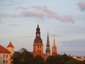 Towers of the Riga Castle