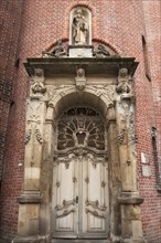 Sandstone portal of the merchant guild's building