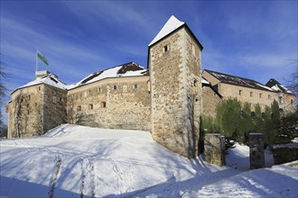 Ljubljana Castle in winter