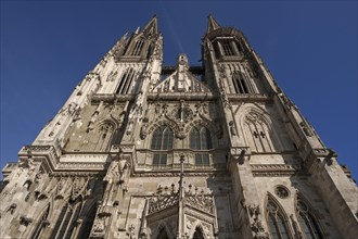 Main facade of the Regensburg Cathedral