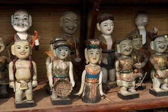 Figures of the traditional Vietnamese water puppet theater