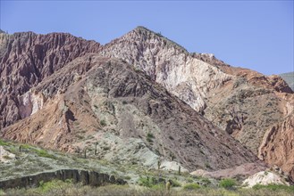 Colorful mineral-rich mountains