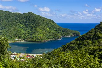 Overlooking the National Park of American Samoa
