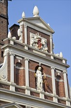Gable of the Town Hall with Justitia