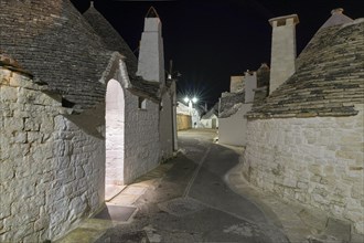 Town with Trullo or Trulli buildings