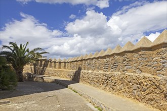 Defensive walls of the castle