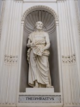 Statue of Theophrastus at Villa Giulia