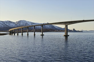 Bridge over the Langoysund in Stokmarknes