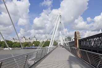 Jubilee Bridge over the River Thames