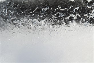 Detail of ice block