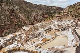 Salines in the Sacred Valley of the Incas on the Urubamba
