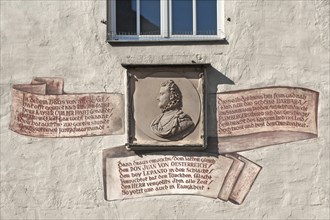 Relief at the Goldenes Kreuz house of John of Austria