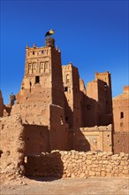 Stork nesting on the Glaoui Kasbah's