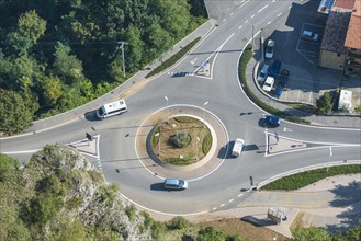 Roundabout from above