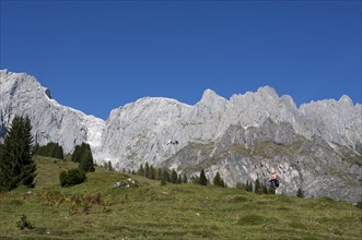 Alpine landscape with Hochkonig