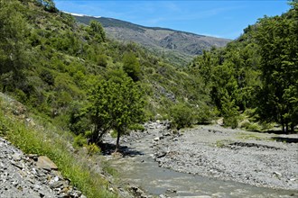 Valley of the Rio Poqueira near Pampaneira