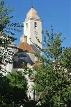 Bell tower of the parish church of San Giacomo