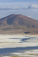 Salt lake Salar del Huasco