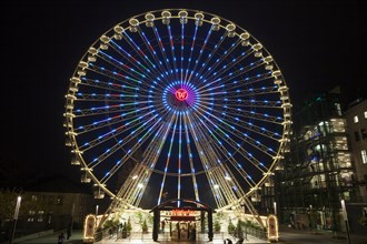 Ferris wheel at Burgplatz Square