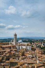 Old town with Siena Cathedra