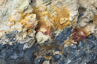 Sulphurous mineral deposits