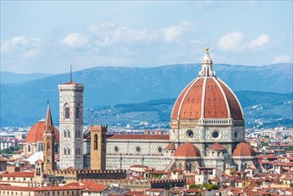 Florence Cathedral with the dome by Brunelleschi