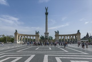 Millenium Monument on Heroes Square