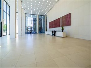 Lobby of TaunusTurm skyscraper