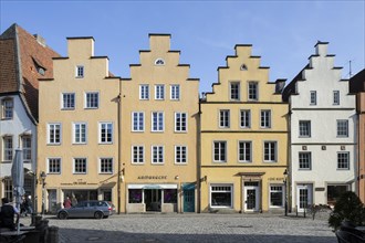 Gabled houses on the market square