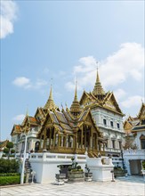 Pavilion in front of Chakri Maha Prasat in the Grand Palace