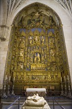 Altar screen or retable in the chapel of St. Anne by Gil de Siloe