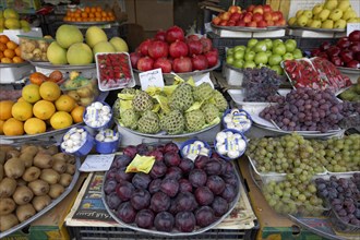 Fruit stall in the fruit market