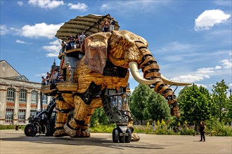 Nantes, the Great Elephant at Les Machines de l'ile