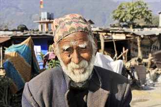 Old Nepalese man