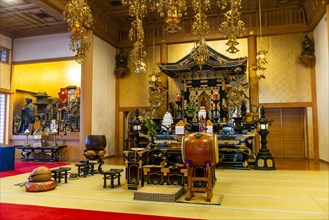 Interior of the Zojoji Temple
