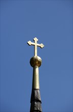 Cross on the steeple