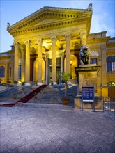 Teatro Massimo at dusk