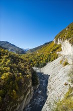 Gorge on the Argun river