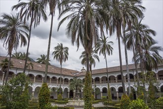 Courtyard in the Convento de San Francisco