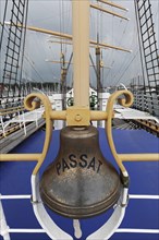 Ship's bell of the four-mast barque Passat