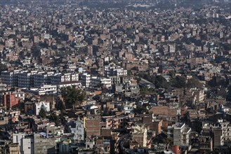 View of Kathmandu from the Swayambhunath Stupa